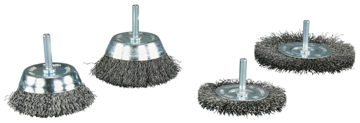Makita borstelset 4-delig kom/rond D-65729