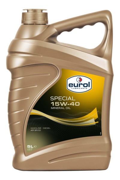 Eurol Special olie 15W-40 5 Liter voor Aggregaten