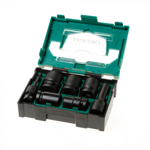 HiKOKI Krachtdoppenset 7-delig Power Socket Box 2.0