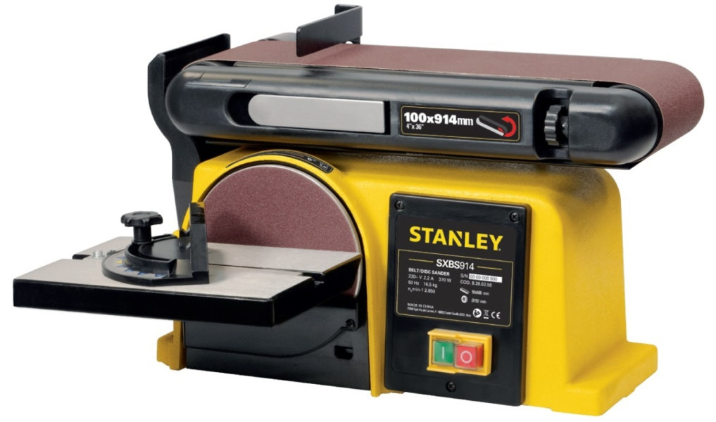 Stanley band schijf schuurmachine SXBS914E