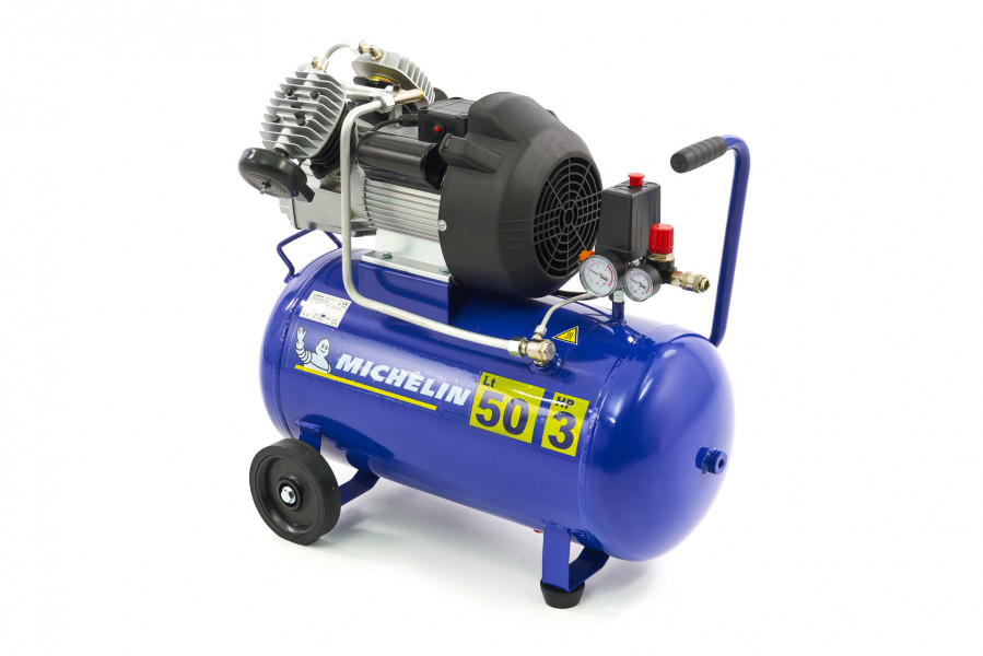 Michelin 3 PK - 50 Liter Compressor MB3650 - 365 Liter Per Minuut