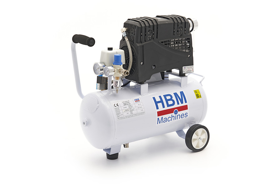 HBM 30 Liter Professionele Low Noise Compressor - Model 2