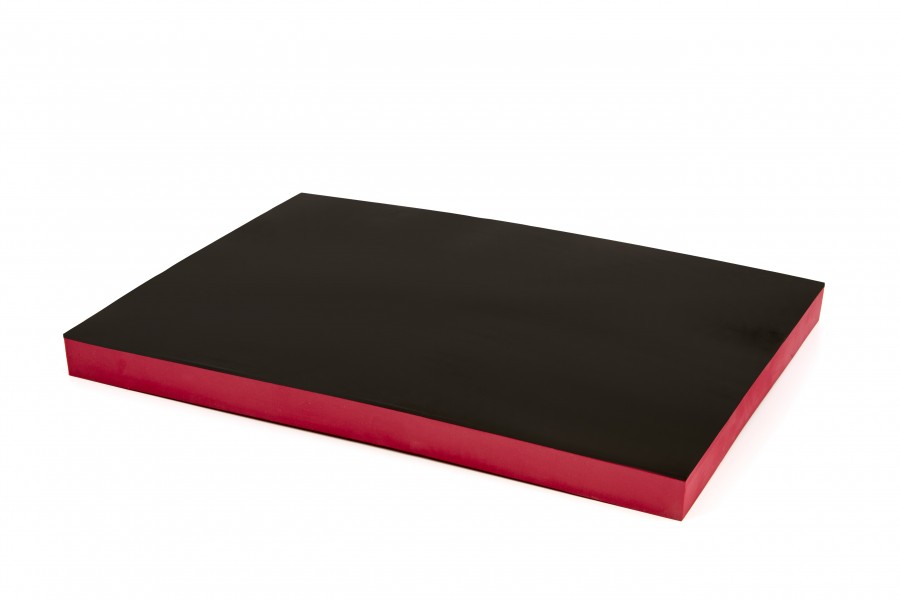 HBM Foam Inlay 585 x 410 x 40 mm voor Gereedschapswagen - ROOD