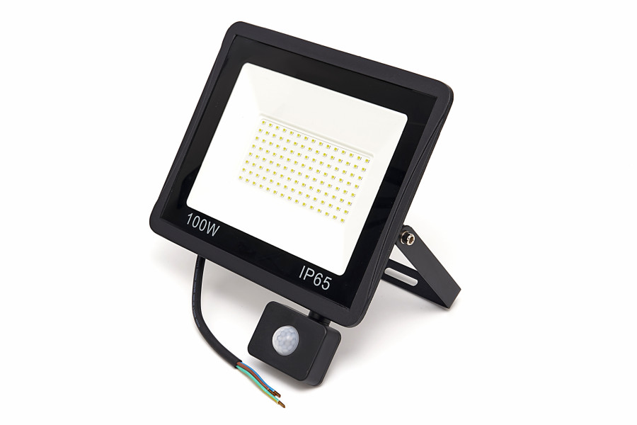 HBM LED Bouwlamp Met Sensor 100 Watt – 8000 Lumen