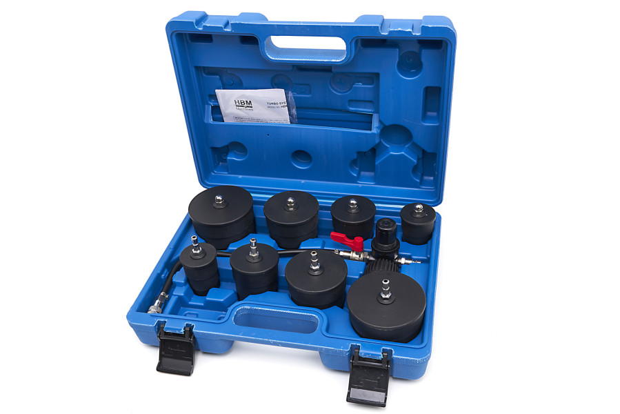 HBM 10 Delige Turbo systeemtester Set Van 35 tot 90 mm.