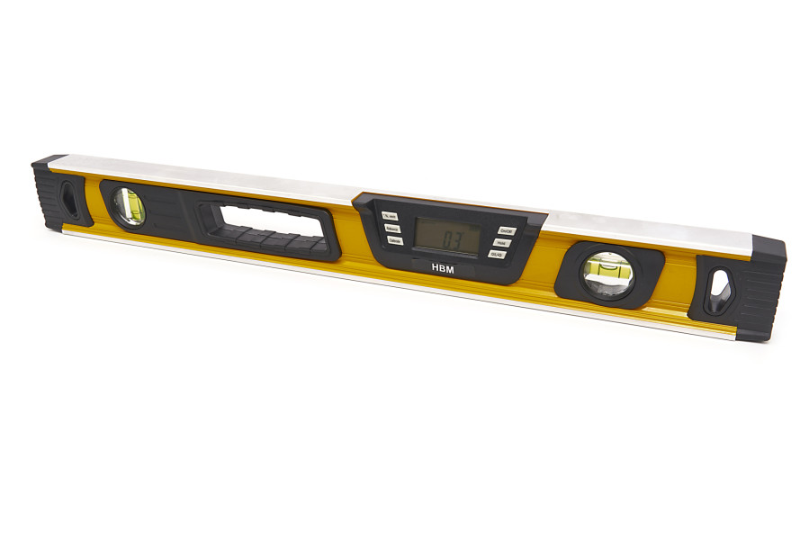 HBM Digitale Waterpas 60 cm Met Magneten en LCD Scherm