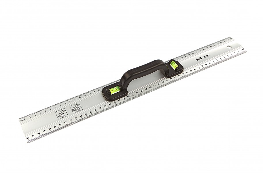 Toolpack 500 mm Markeerliniaal met Waterpas