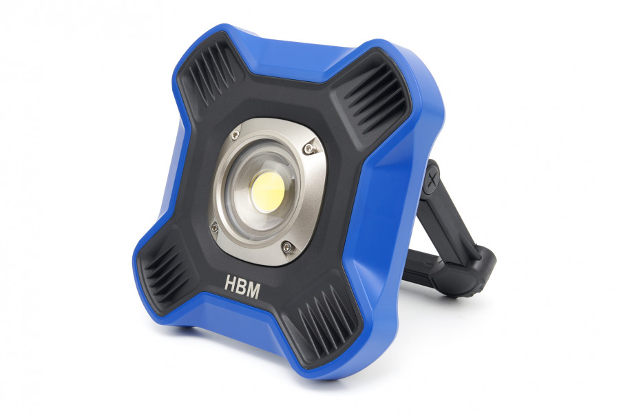 HBM Professionele COB LED Bouwlamp Met 7 Standen Dimbaar van 800 tot 5000 Lumen