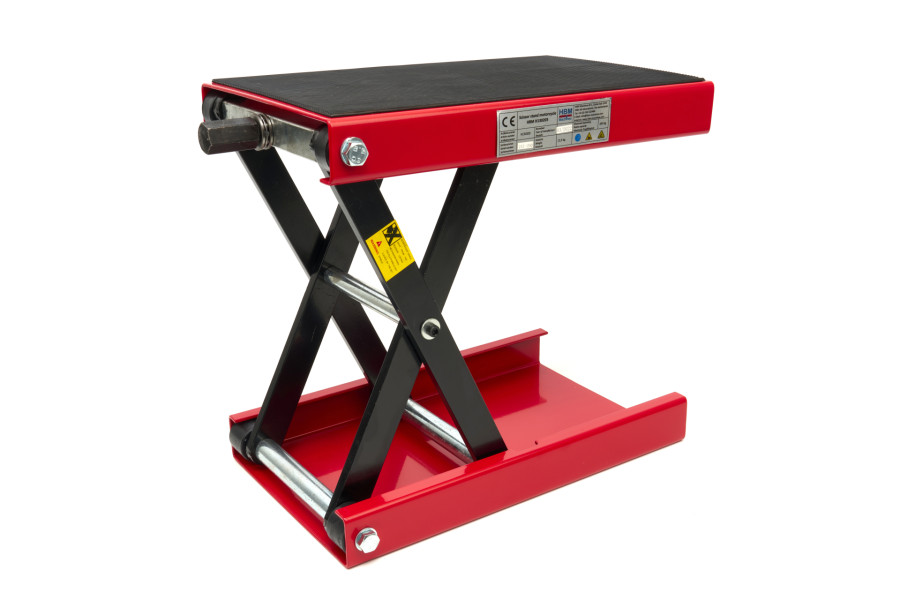 HBM Vlakke Mini Motorlift 450 kg – Rood