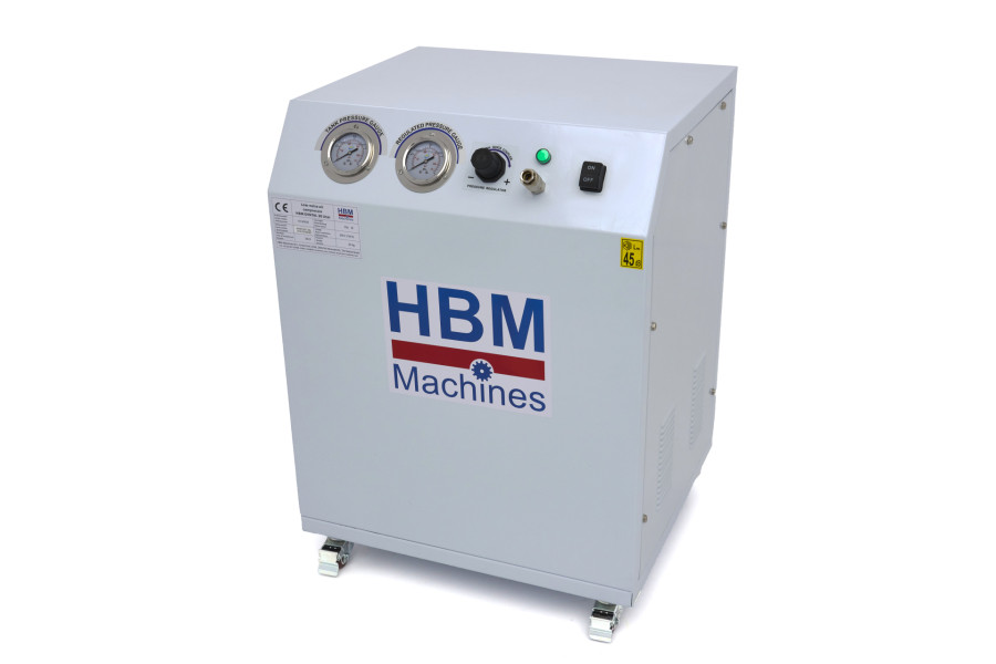 HBM low noise compressor 750 Watt 30 liter model 2