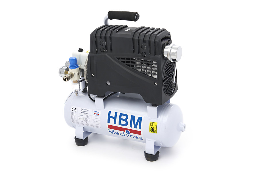 HBM 9 Liter Professionele Low Noise Compressor - Model 2