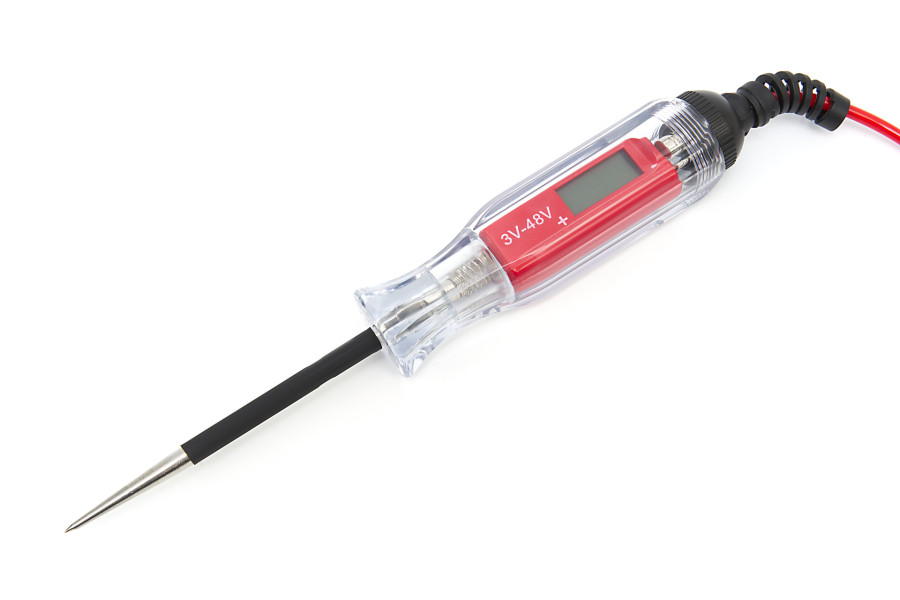 HBM Professionele Multifunctionele Auto Circuit Tester 3 – 40 Volt met LCD Display