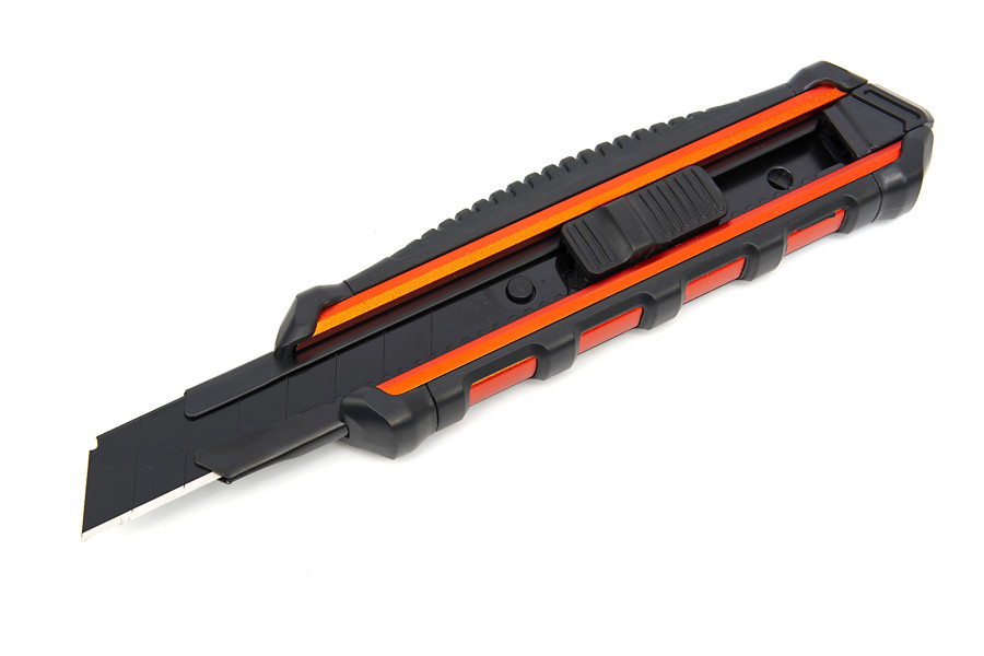 HBM Professioneel Universeel Aluminium Afbreekmes Met Soft Grip 18 mm