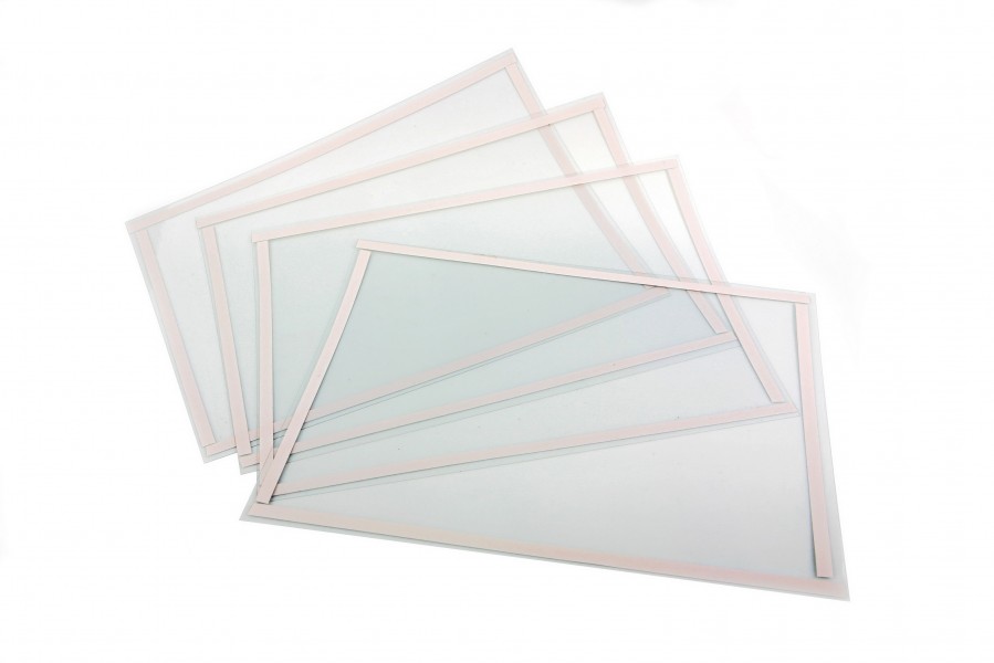 HBM 60 x 10 cm Folie - Plakvenster voor TL Lamp SBC 350 / 500