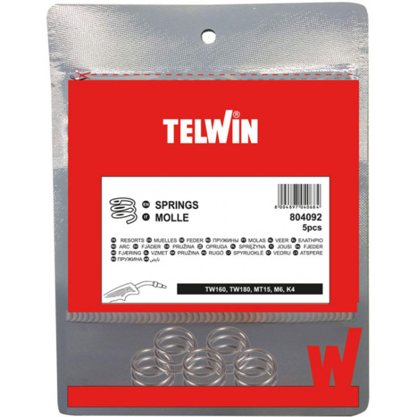 Telwin klemveer tbv gasmondstuk ( 5 stuks)